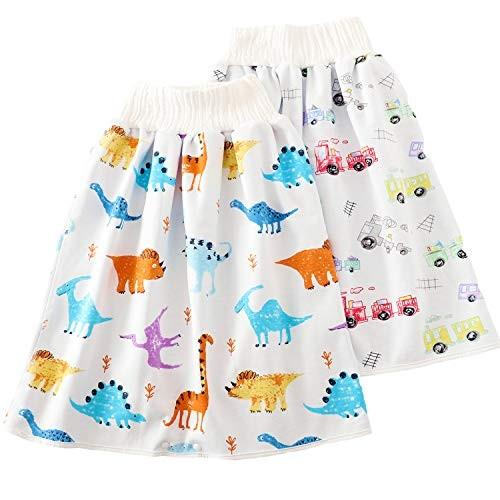 腹巻付 おねしょの対策ケット 2枚入 おねしょケット 赤ちゃん スカートタイプ 綿 おむつ 防水 ベビー 夜尿対策 ゴム調節可能 漏れ防止 School Holyspirit Indy Org