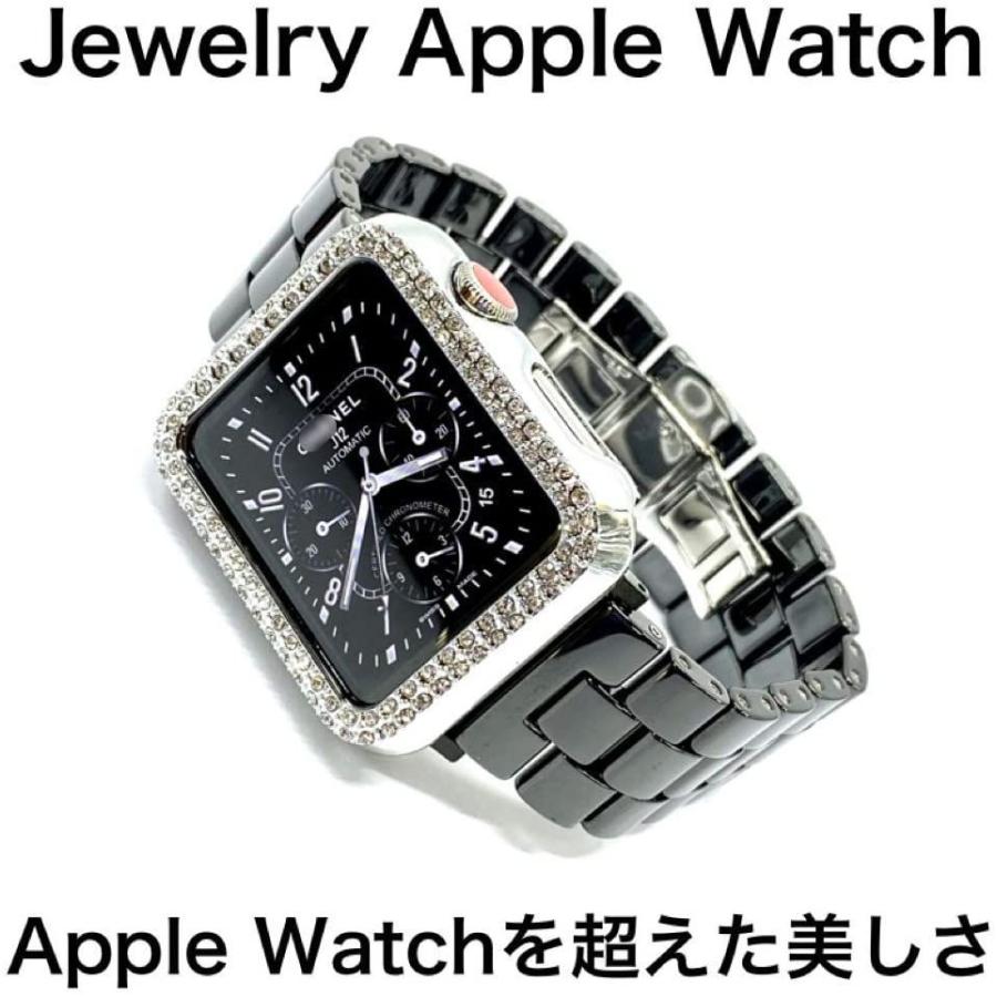 再再販 Royce Roland ダイヤ セラミック アップルウォッチ ブラック 44 42mm ベゼル バンド セット ベルト Apple Wat 柔らかい Zoetalentsolutions Com