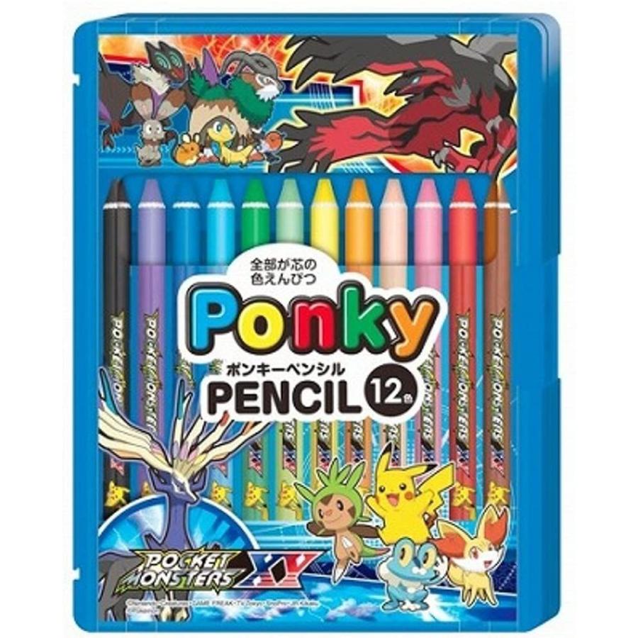 ショウワノート ポンキーペンシル12色 ポケモンxy Jpストア 通販 Yahoo ショッピング
