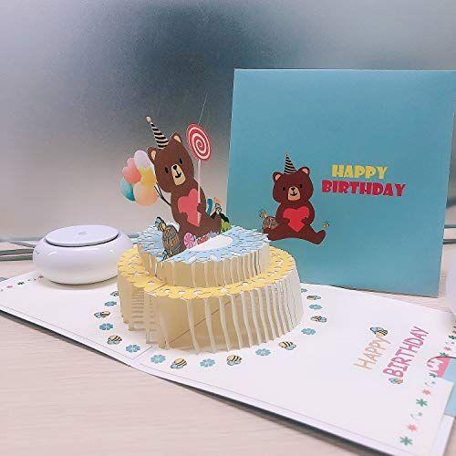 バースデーカード 立体 グリーティングカード Birthday Cards お誕生日カード 子供向けお誕生日カード 母親向けお誕生日カード Jpストア 通販 Yahoo ショッピング