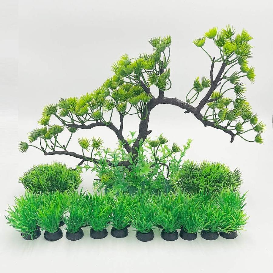水槽用 人工水草 中 大型水草 レイアウト 水槽 オーナメント 水槽内装 アクアリウム 水槽 飾り 風水盆栽 観賞魚 熱帯魚 金魚 爬虫類 Jpストア 通販 Yahoo ショッピング