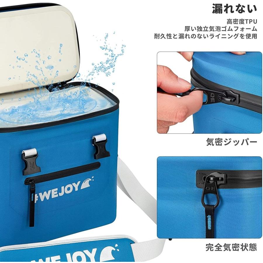 Wejoy クーラーボックス 小型 ソフトクーラーボックス 保冷バック 漏れ防止 保冷 保温 手提げ 肩掛け 保冷剤入れ可 釣り ピクニック Jpストア 通販 Yahoo ショッピング