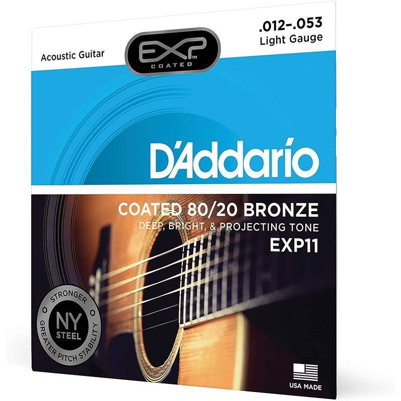 D'Addario ダダリオ アコースティックギター弦 EXPコーティング ブロンズ Light .012-.053 EXP11 国内正規品｜jp-stores｜02