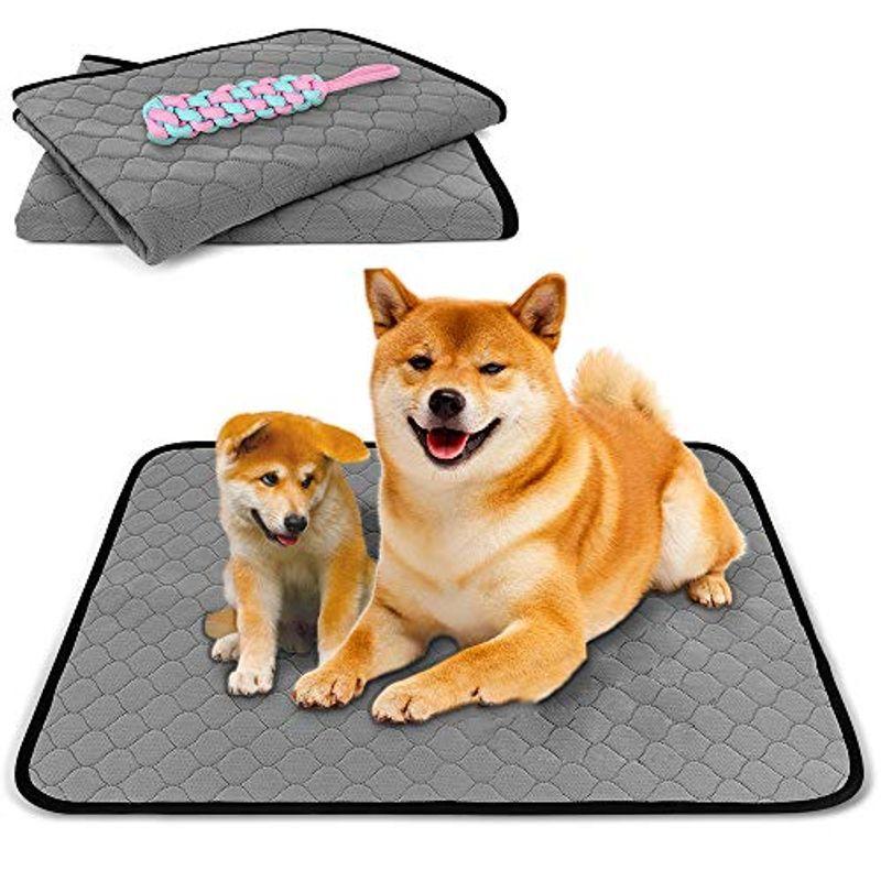 ペット用おしっこマット ２枚セット Monlovage トイレ下敷きマット ペットマット トイレシート ５重構造 下敷き 防水 即乾 消臭