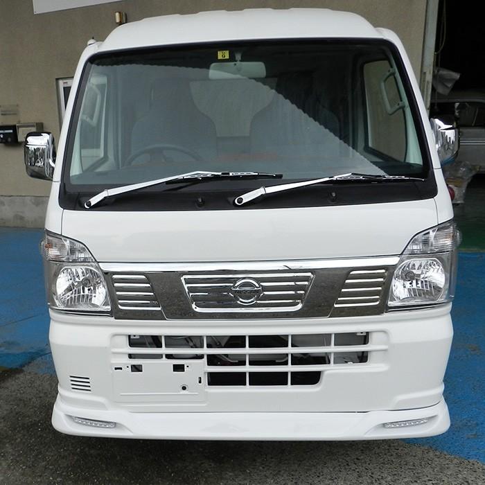 軽トラックメッキグリル 日産（NISSAN） 【新製品】 クリッパー フロントメッキグリル 待望