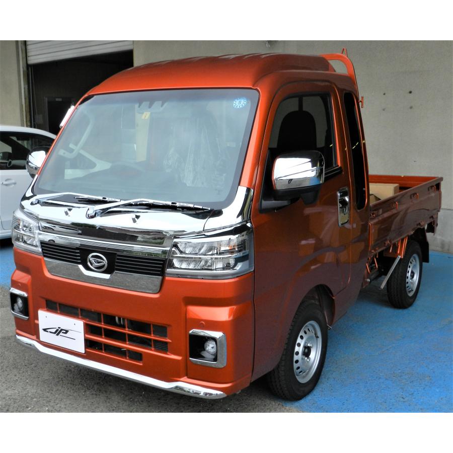 ハイゼット ☆ブラックメッキ新商品！ 新型対応！ 軽トラ ダイハツ 500