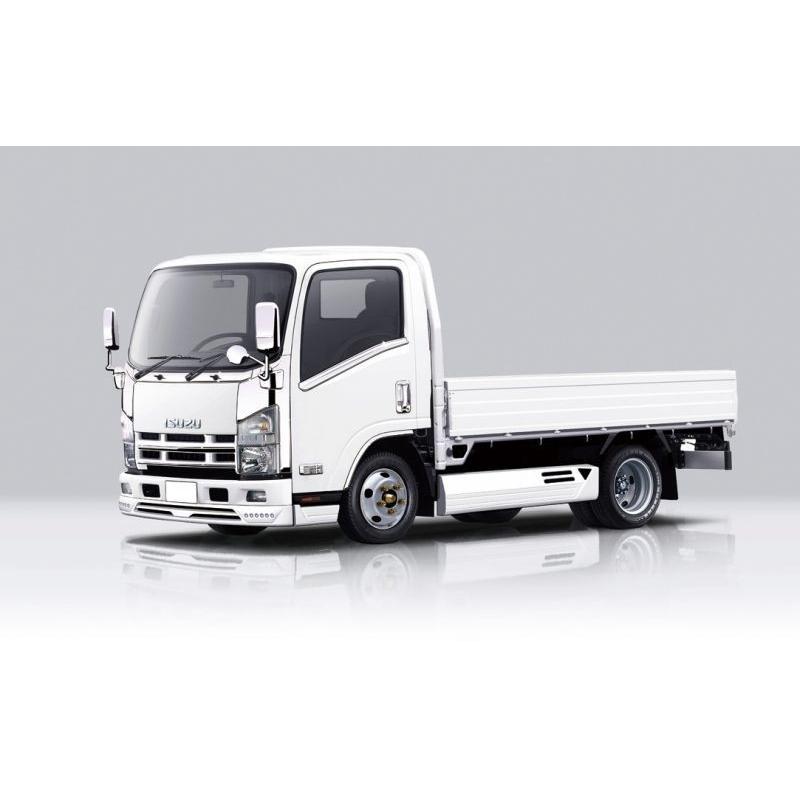 いすゞ 07エルフ ハイキャブ 標準車 フロントスポイラー（LED付）純正  