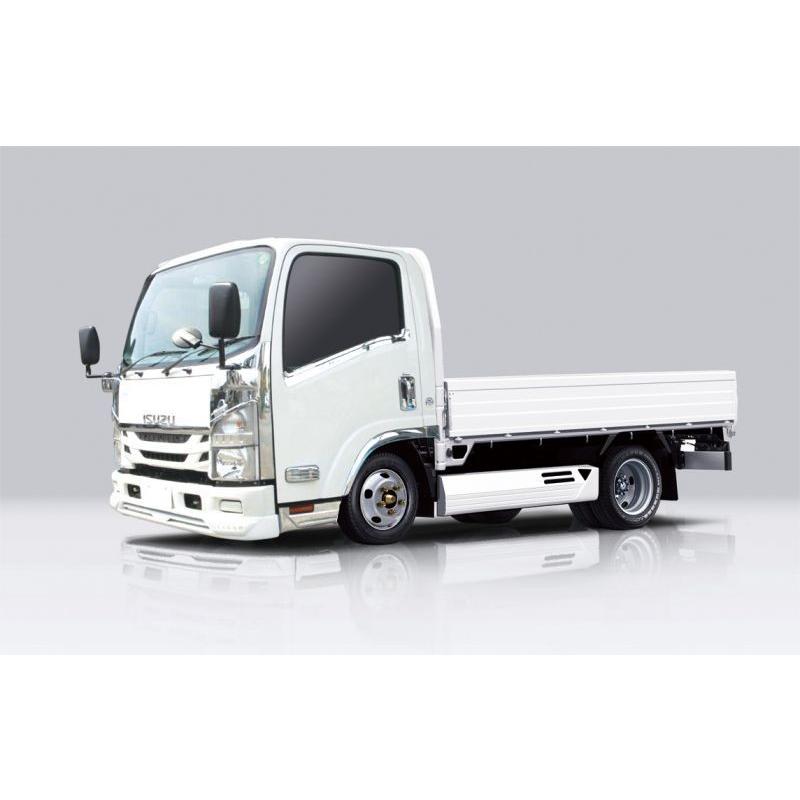 いすゞ 07エルフ ハイキャブ 標準車 メッキビップガーニッシュ いすゞ 07エルフ ハイキャブ 標準車 メッキビップガーニッシュ