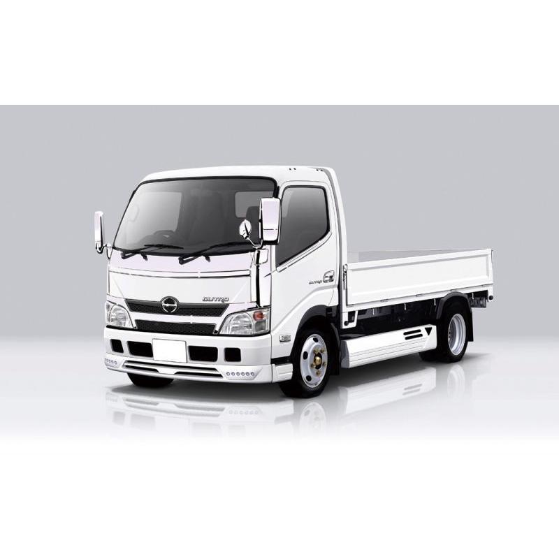 トヨエース 日野 デュトロ/ダイナ/トヨエース 標準車 ドアメッキカバー