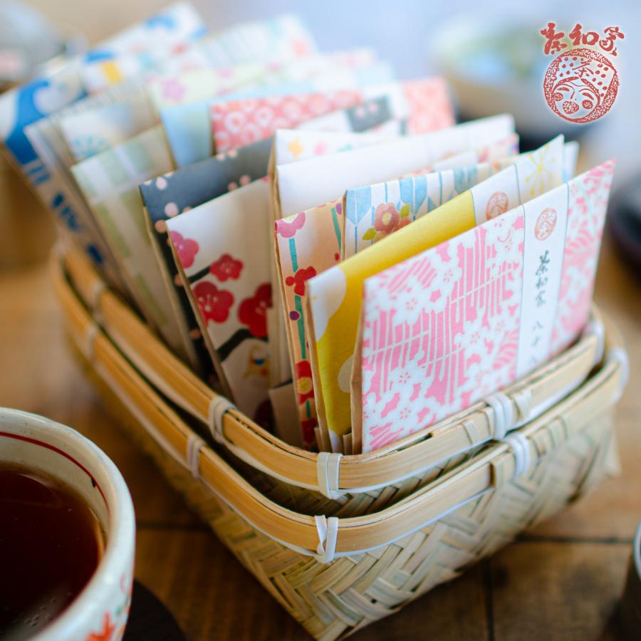 お茶旅 茶摘籠 お茶パック 詰め合わせ ギフト（濃い八十八夜茶2包x8個