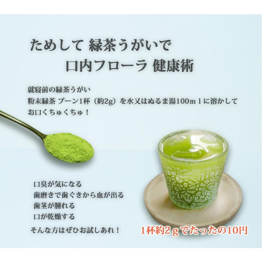 お茶 緑茶 静岡茶 日本茶 深蒸し茶 煎茶 掛川茶 粉末緑茶 メール便 送料無料 カテキンまるごと粉末緑茶 200g 静岡県掛川市産｜jpanese-tea｜02