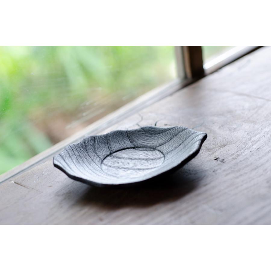 阿古耶堂造 伝統工芸品 茶托 柏 茶道具 葉型 【公式通販】