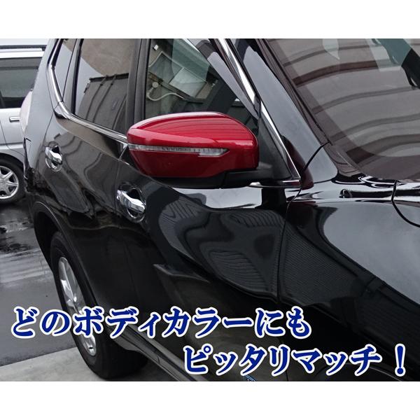 日産 エクストレイル T32系 ドアミラーカバー ニスモレッド 赤 レッド