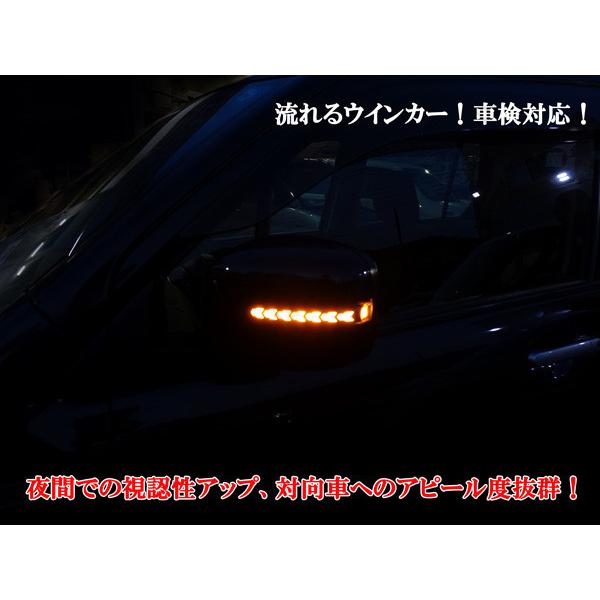 商品紹介動画付き スズキ LEDシーケンシャル 流れるウィンカー クリア