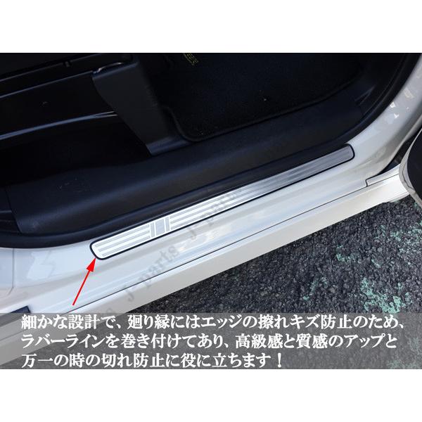 NBOX N-BOX JF3 JF4 標準 カスタム ドアスカッフプレート フロント左右