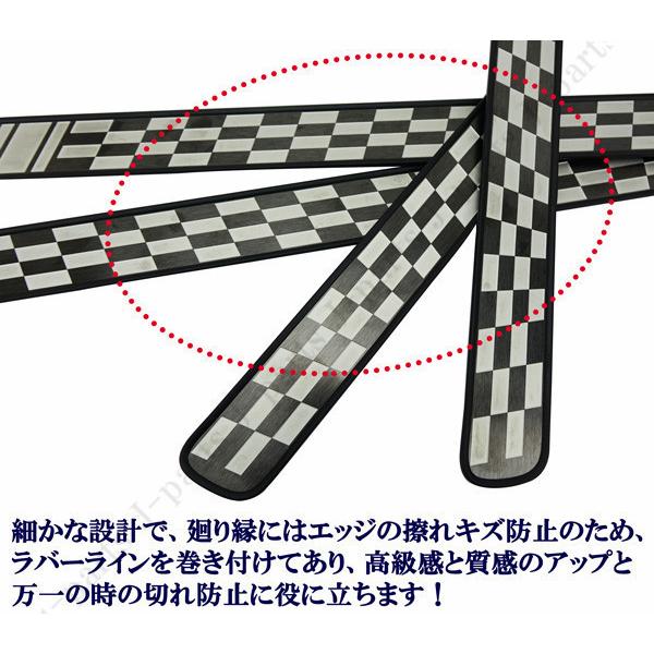 スバル レヴォーグ VM4 VMG系 室内 スカッフプレート ステップガード