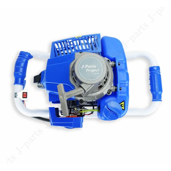 エンジン 穴掘り機 2サイクル 63cc 2.4kw アースオーガー 延長 エンジン 穴掘り機 2サイクル 63cc 2.4kw アースオーガー 延長