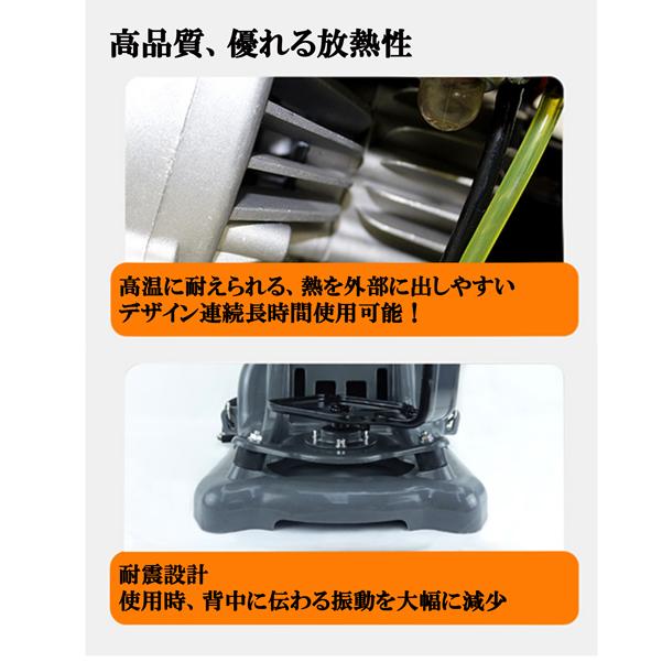 商品紹介動画付 エンジン式 耕うん機 溝切り 草削り 刈払い機
