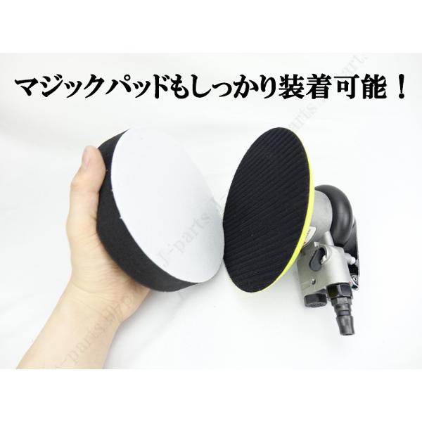 小型 軽量タイプ エアー用 ハンドポリッシャー 回転調整 ダブル