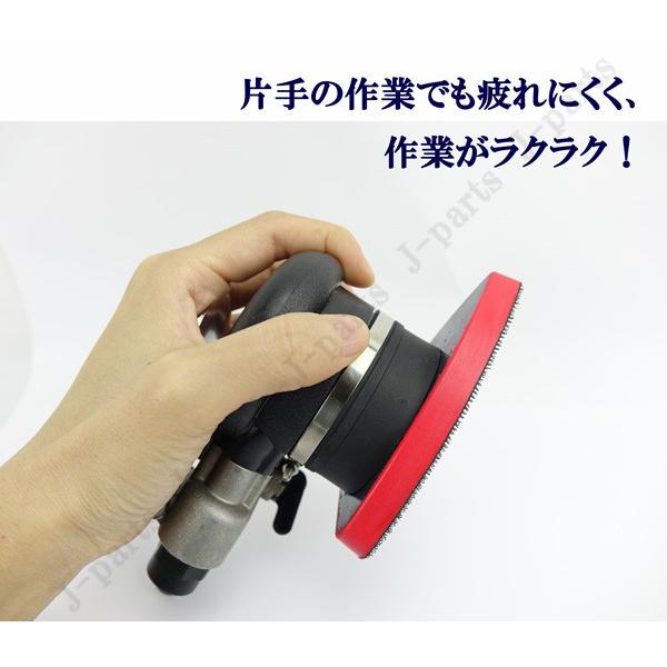 商品紹介動画付 三角形 70×100mm エアーオービタルサンダー気圧調整式 