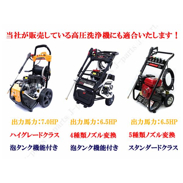 高圧洗浄機ホース 20m 40Mpa 延長用 交換用 家庭用 業務用 高耐久 3層