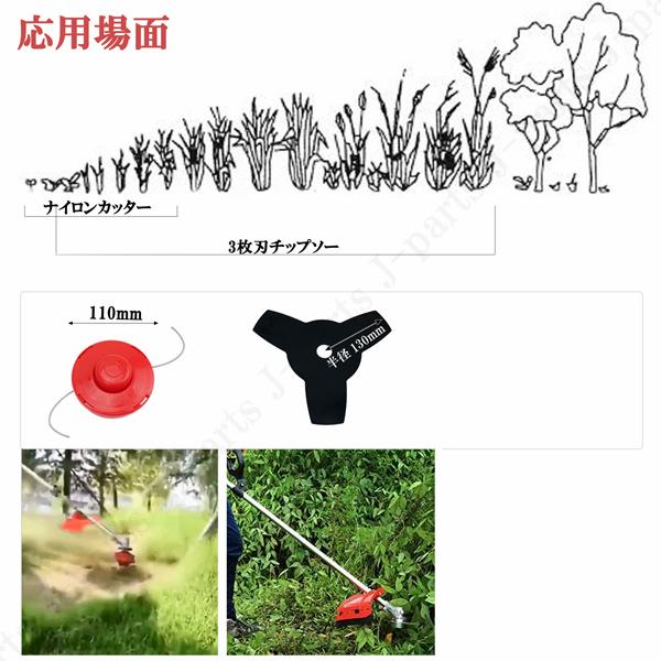 商品説明動画付 エンジン式 草削り 刈払い機 付替え 4サイクル 37.7cc 