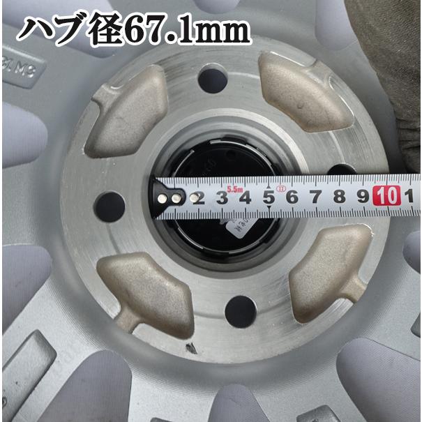 軽自動車 14インチ 4.5JJ ET45 PCD100 4穴 ハブ径67.1mm シルバー