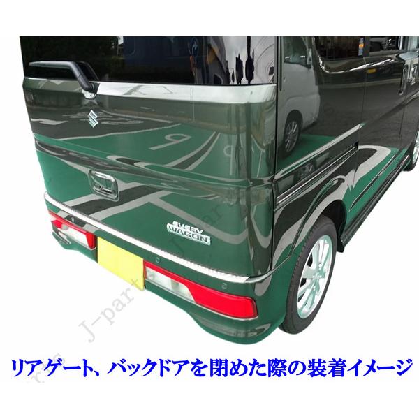 エブリー/every ワゴン DA17W リアバンパーガード 楽天市場】エブリイワゴン DA17W エブリイバン da17v リアバンパー