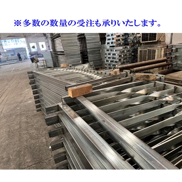 動画説明付 ステンレス フェンス ガード安全柵 幅1000mm 1.0M 公園
