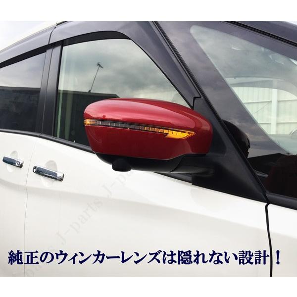 日産 セレナ C27系 全車適合 ニスモレッドメタリック 赤 ドアミラー 