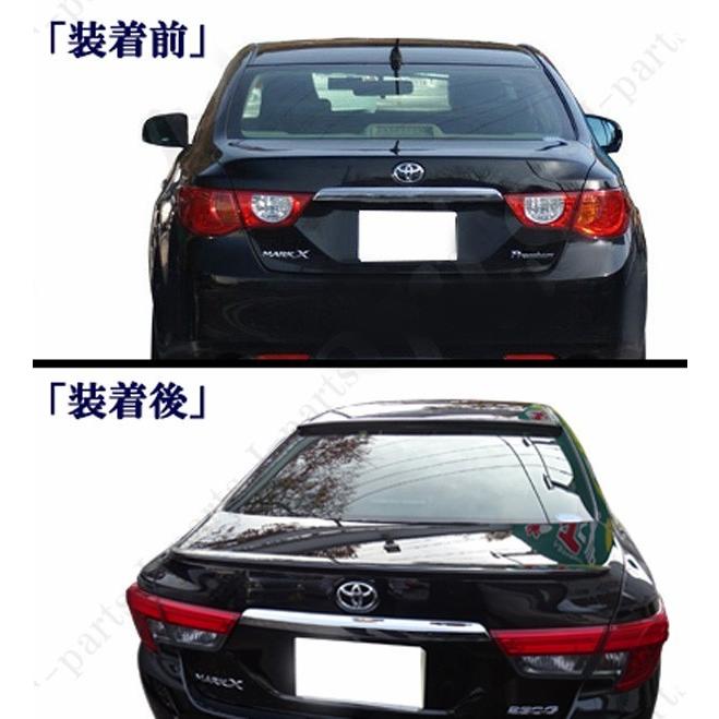 工場紹介動画付き マークX GRX130 133 135系 リアルーフスポイラー