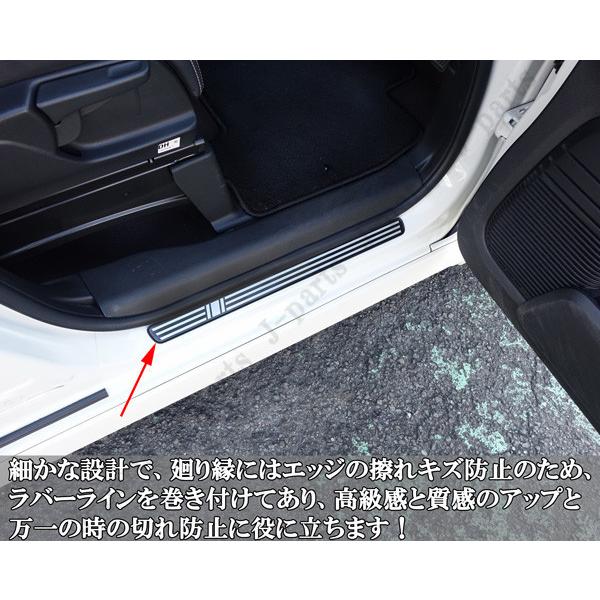 NBOX N-BOX JF3 JF4 標準 カスタム ドアスカッフプレート フロント左右