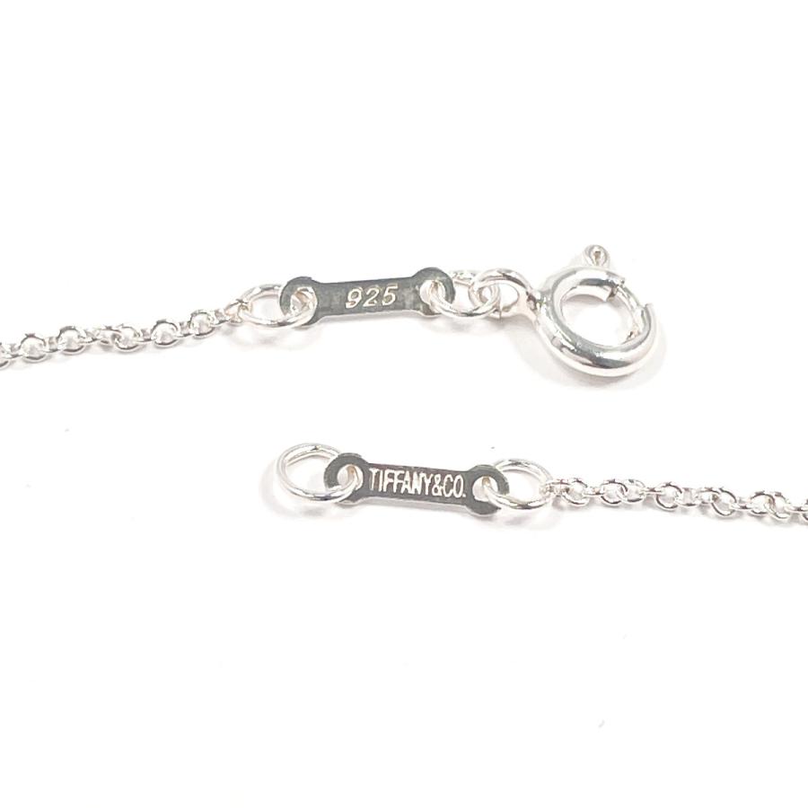 美品✨ティファニー ネックレス アクセ インフィニティクロス オープン シルバー TIFFANY&Co.（ティファニー） インフィニティ クロス ネックレス
