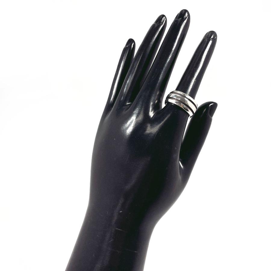 【美品】 TIFFANY&Co. リング　グルーブド　11号 TIFFANY&Co.（ティファニー） グルーブド リング 指輪 11号 18金 K18
