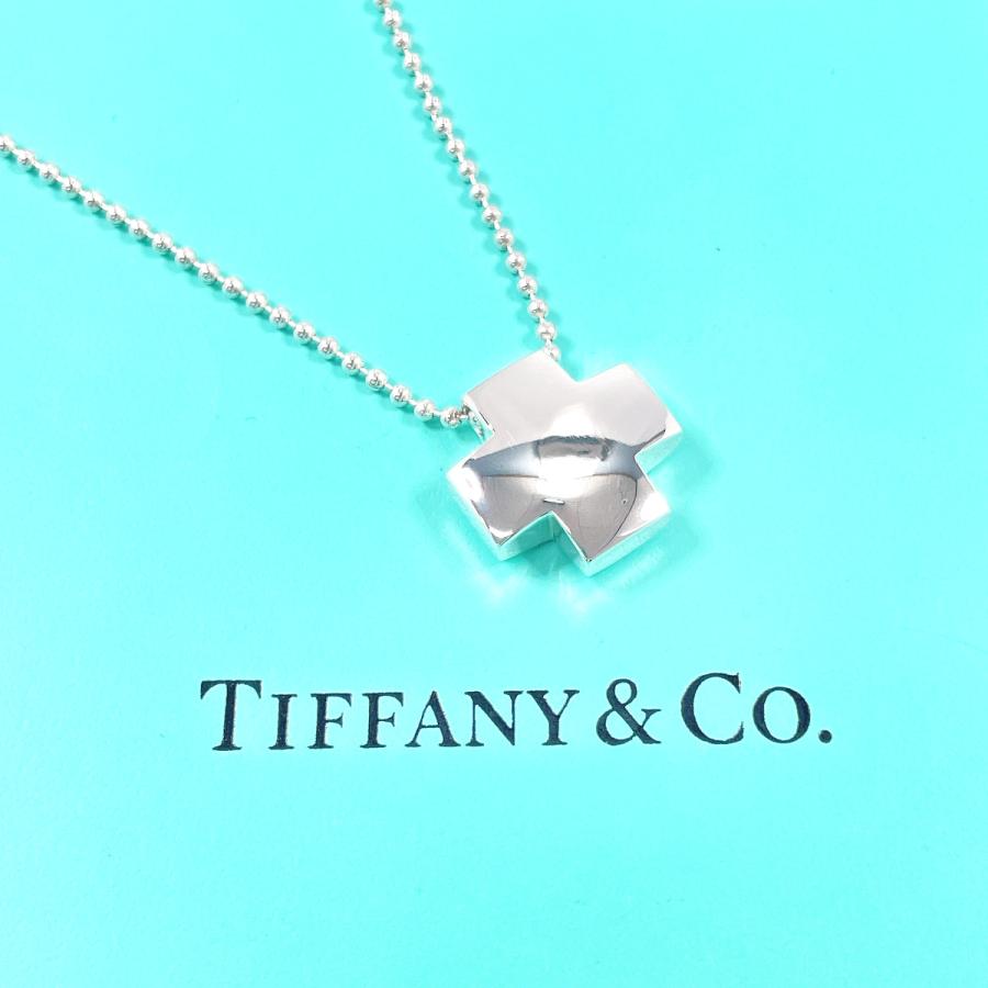 TIFFANY&Co.（ティファニー） ネックレス ローマン クロス シルバー925