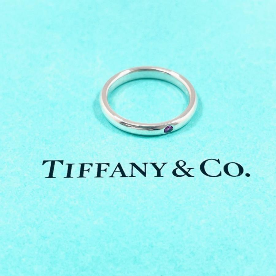 ティファニーリング　Tiffany & Co. エルサ・ベレッタリング 正規品 TIFFANY&Co.（ティファニー） 12号 スタッキング バンドリング 指輪