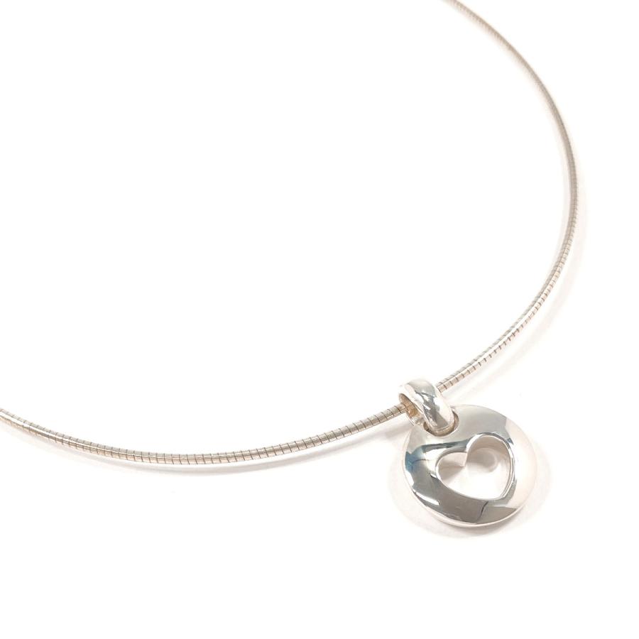 TIFFANY&Co.（ティファニー） ネックレス ピアスド ハート くり抜き