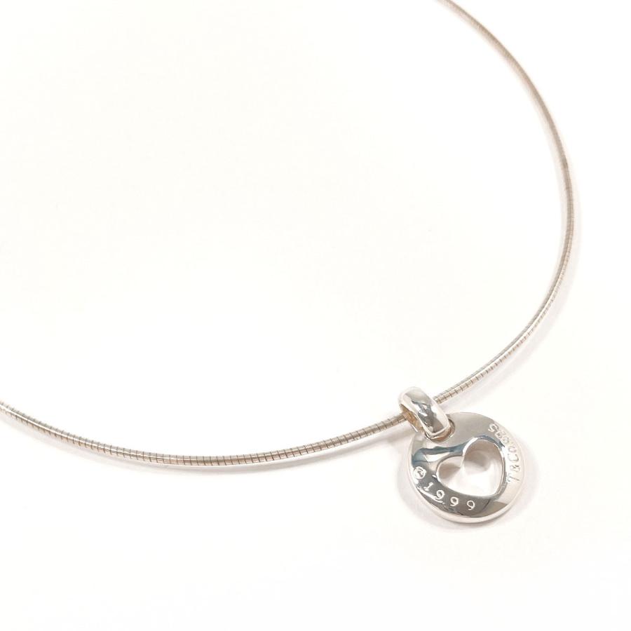 TIFFANY&Co.（ティファニー） ネックレス ピアスド ハート くり抜き