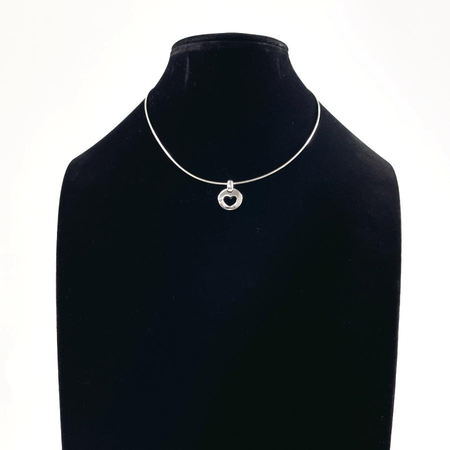 TIFFANY&Co.（ティファニー） ネックレス ピアスド ハート くり抜き