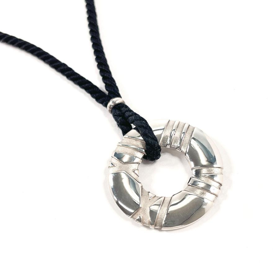 【ティファニー】アトラス サークル ネックレス SV925 新品社外チェーン付 TIFFANY&Co.（ティファニー） ネックレス アトラス サークル シルバー