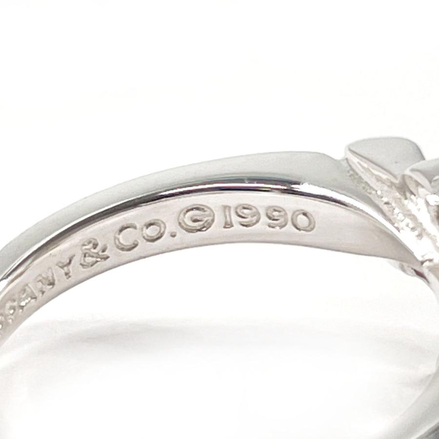 TIFFANY&Co.（ティファニー） 8号 リング・指輪 リボン シルバー925