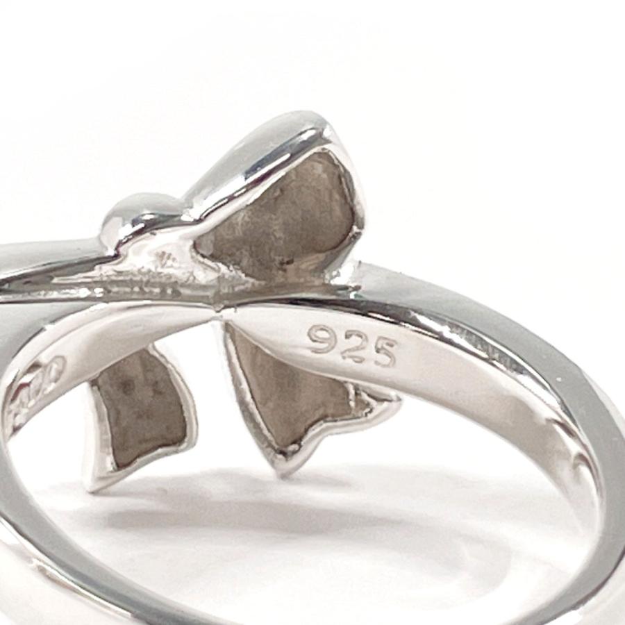TIFFANY&Co.（ティファニー） 8号 リング・指輪 リボン シルバー925