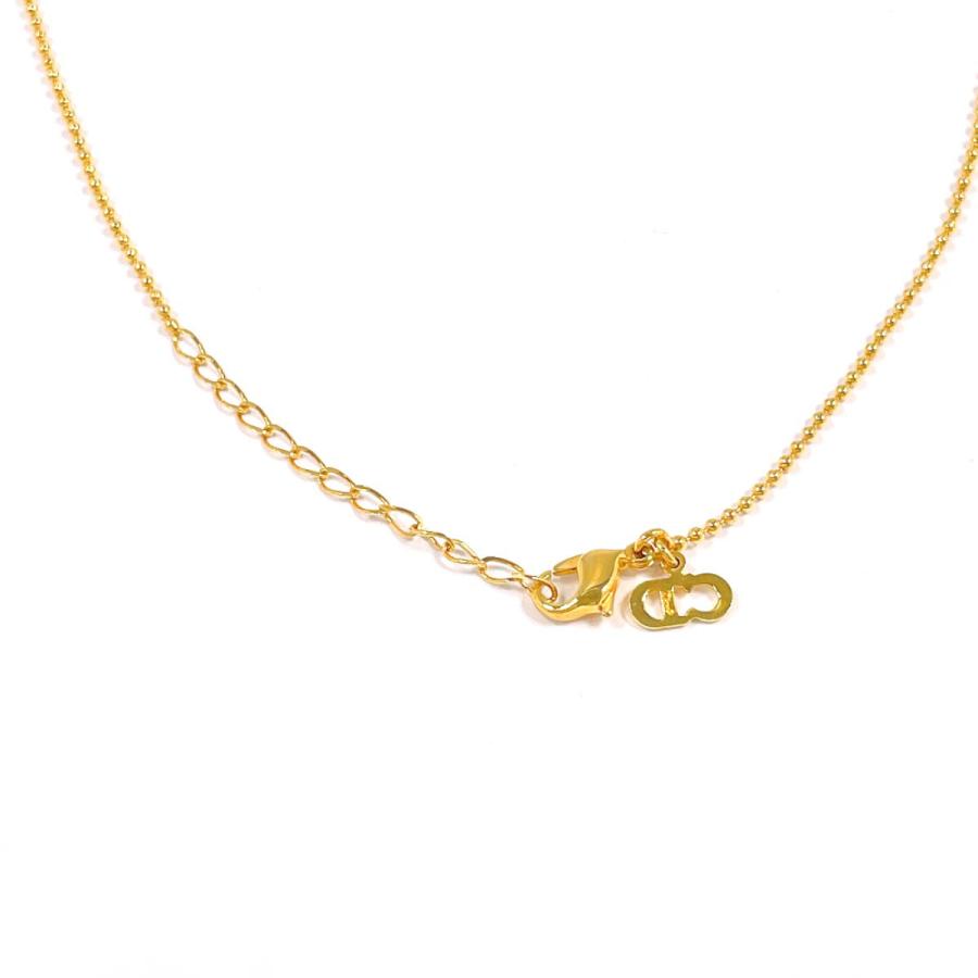 クリスチャンディオール Christian Dior ネックレス サークル スター
