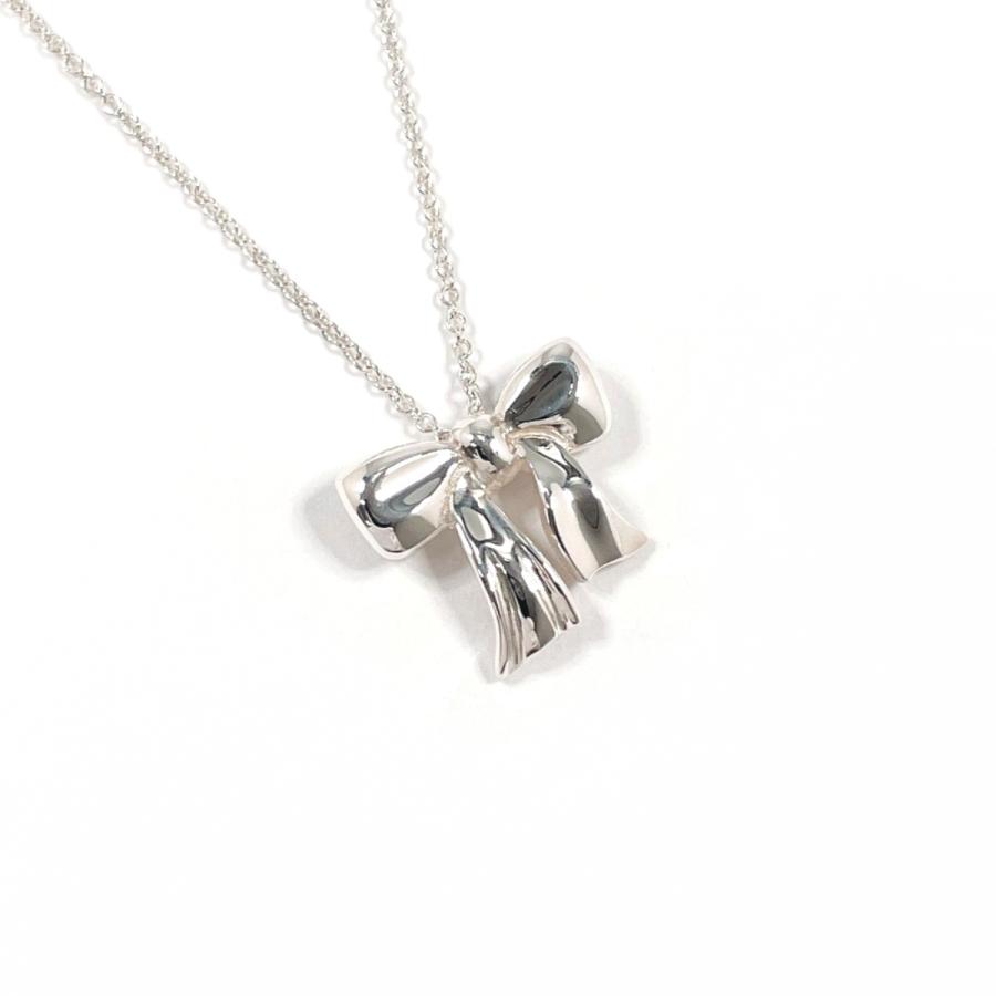 TIFFANY&Co.（ティファニー） ネックレス リボン シルバー925