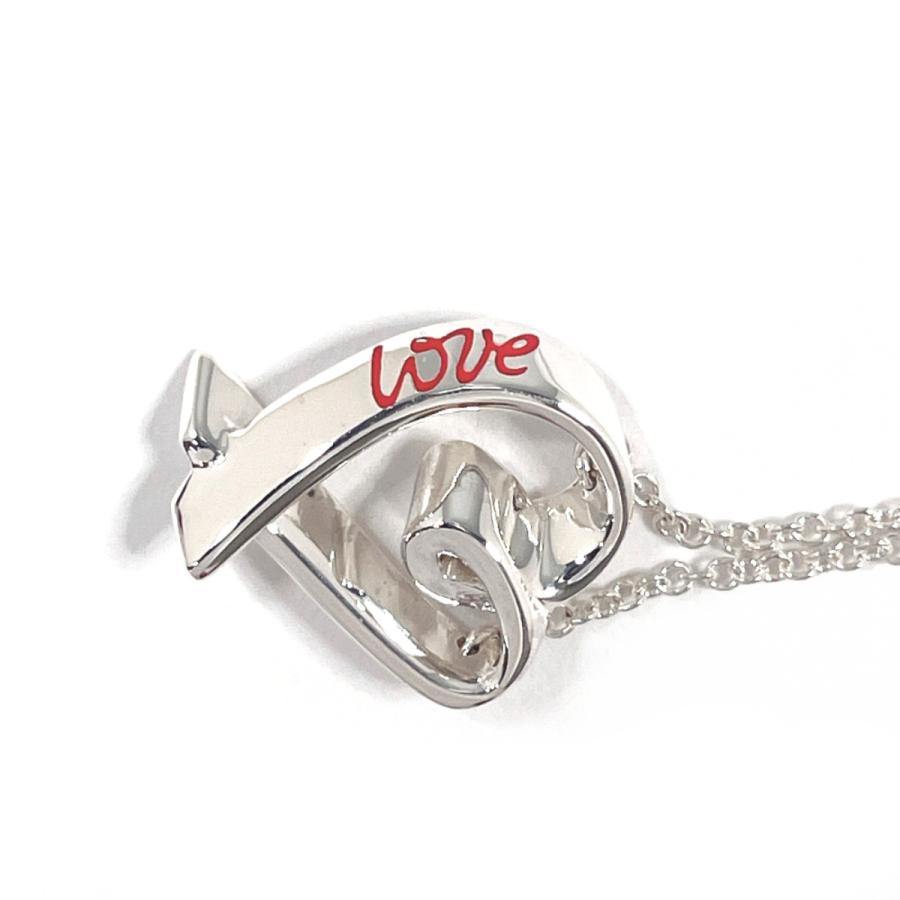 美品✨ティファニー ネックレス ラビングハート LOVE レッド パロマピカソ TIFFANY&Co.（ティファニー） ネックレス ラビングハート LOVE