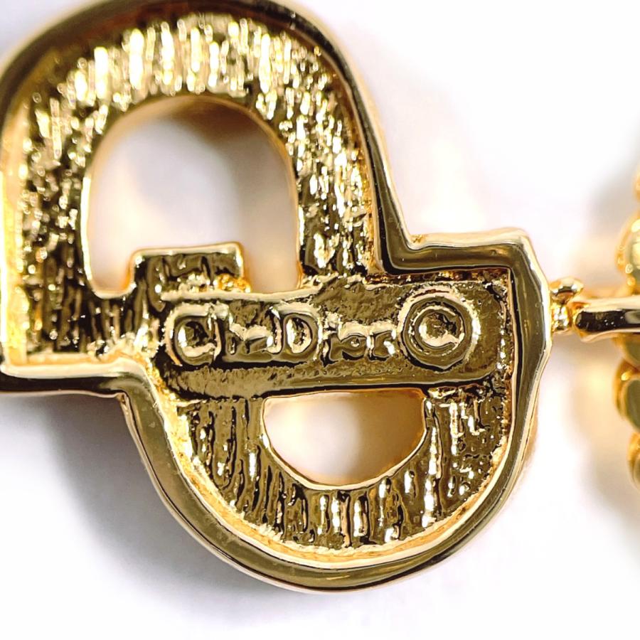 クリスチャンディオール Christian Dior ブレスレット CDロゴ メタル