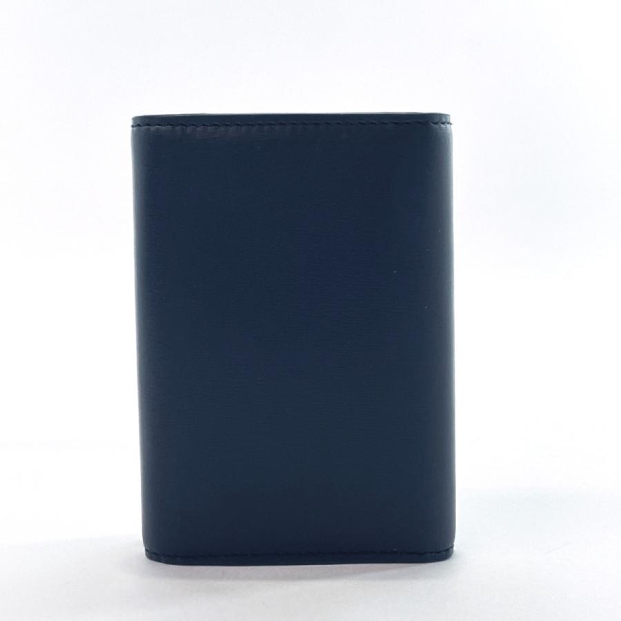 SAINT LAURENT PARIS】6連キーケースダークネイビーレザー