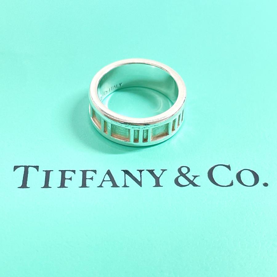 ◇8号◇TIFFANY&Co. ティファニー リング・指輪 アトラス シルバー925 