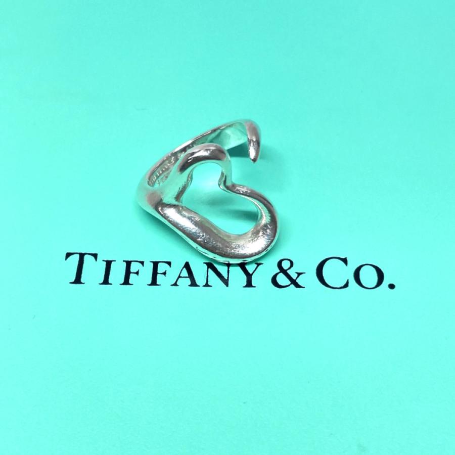 ◎7号【TIFFANY&Co.】 ティファニー リング・指輪 オープンハート Elsa 