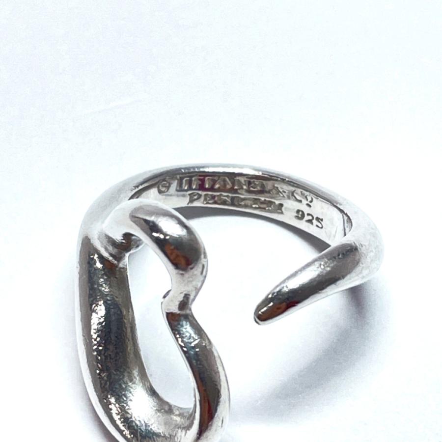 ◎7号【TIFFANY&Co.】 ティファニー リング・指輪 オープンハート Elsa 